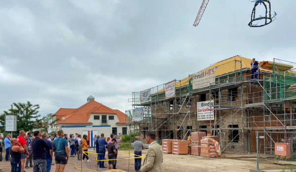 Richtfest Amtsschlachthof Dresden