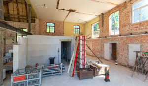 Rohbau Turnhalle Stolpen